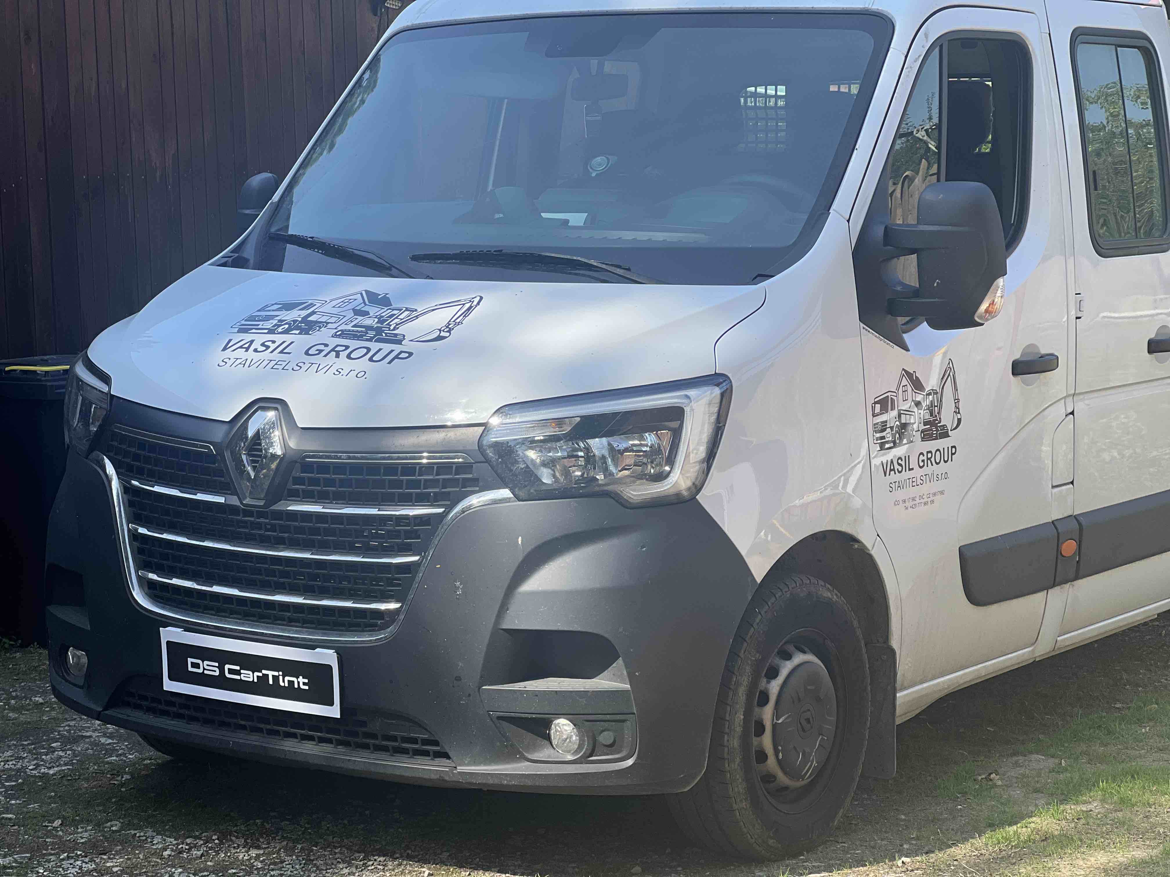 Reklamní polep Vasil Group